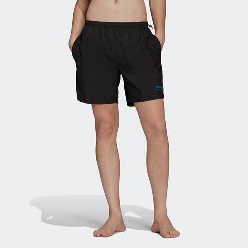 Adidas/阿迪达斯 男子三叶草 SWIM SHORTS 游泳运动短裤 HF4779