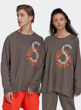 Adidas/阿迪达斯 男女 SMC 运动宽松长袖T恤 IB5897 IB5894