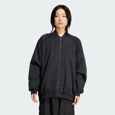 Adidas/阿迪达斯 女子三叶草 TOP 运动夹克外套 IT9670