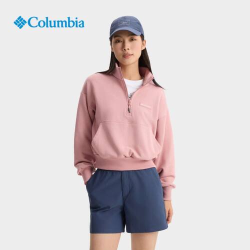 Columbia/哥伦比亚 女子户外休闲运动长袖卫衣套头衫 AR7159-659