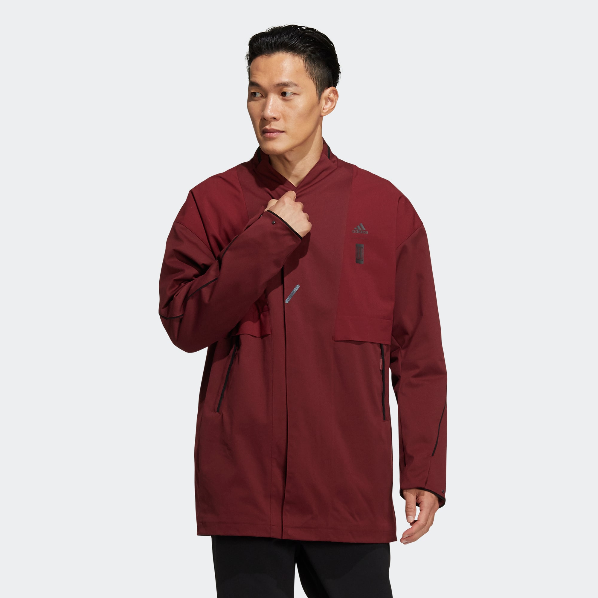 Adidas/阿迪达斯运动休闲立领