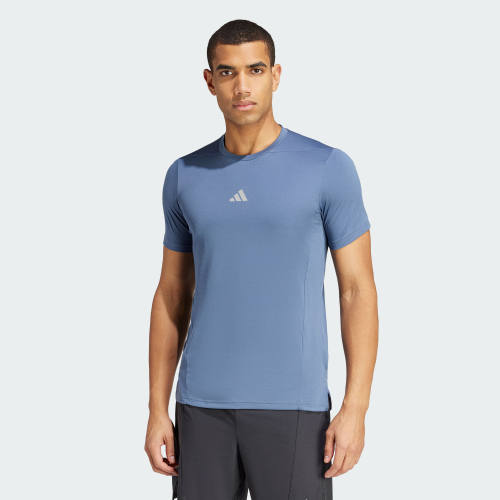 Adidas/阿迪达斯 男子运动修身健身短袖圆领T恤 IS3741 IS3740