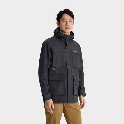 Columbia/哥伦比亚 男女冲锋衣徒步运动连帽外套 WE5369-010