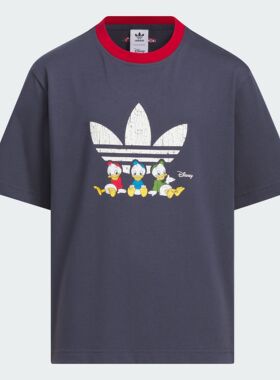 Adidas/阿迪达斯 大童亲子三叶草运动短袖T恤 JM9671