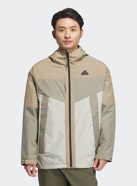 Adidas/阿迪达斯 男子 JACKET 运动休闲连帽夹克外套 JE8578
