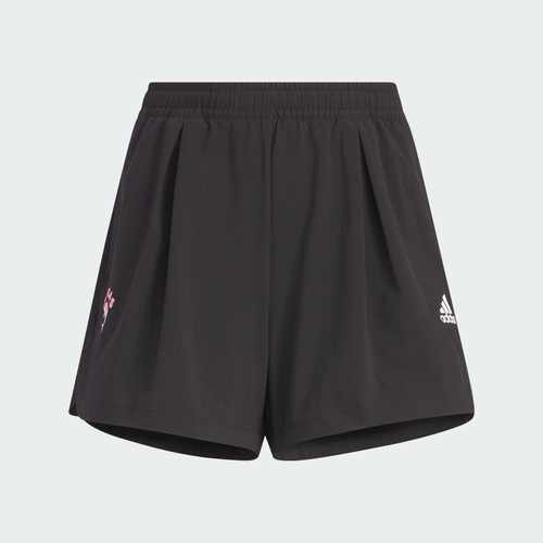 Adidas/阿迪达斯 大童亲子 SHORTS 梭织运动休闲短裤 JF3864