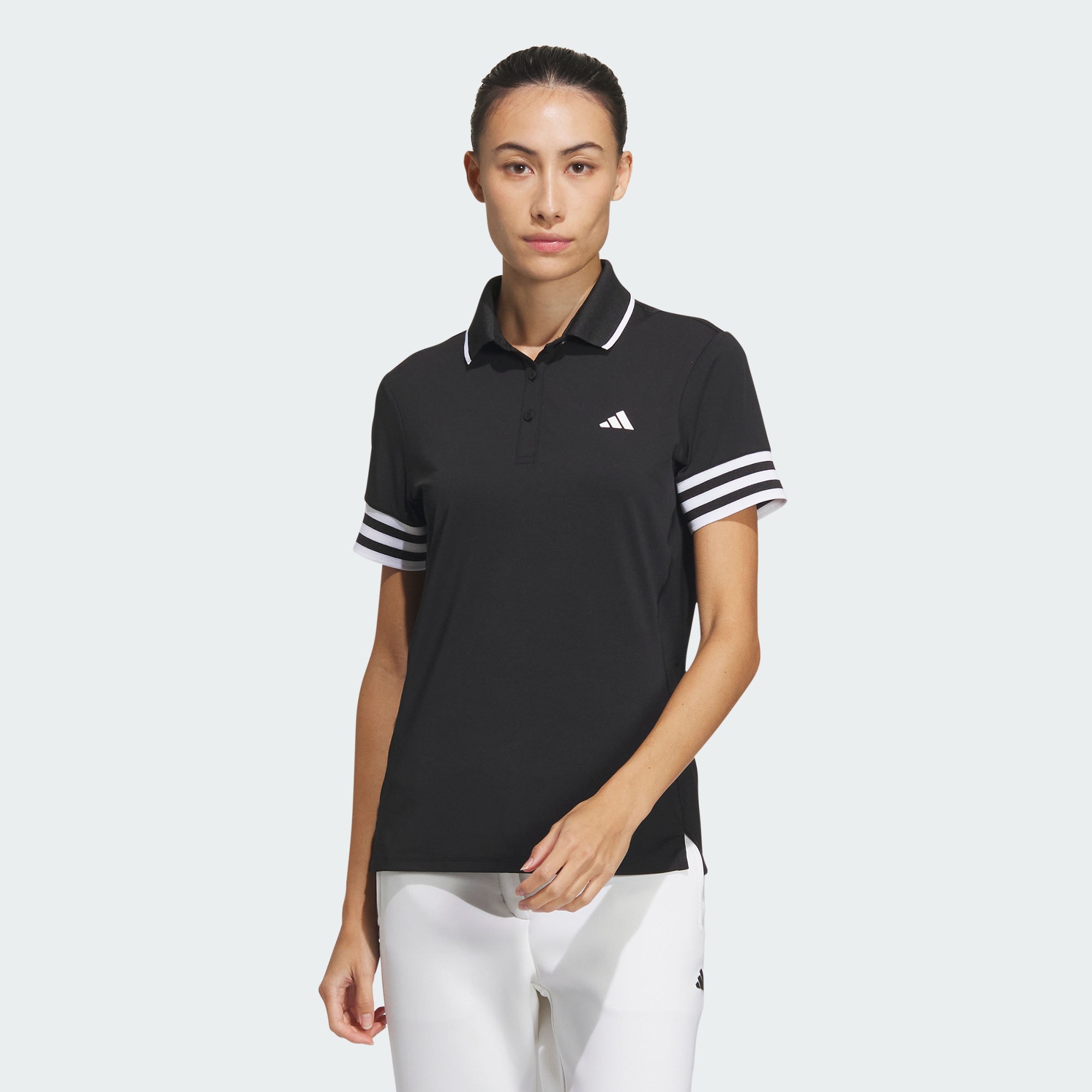 Adidas/阿迪达斯 女子速干高尔夫运动短袖POLO衫 IK9827