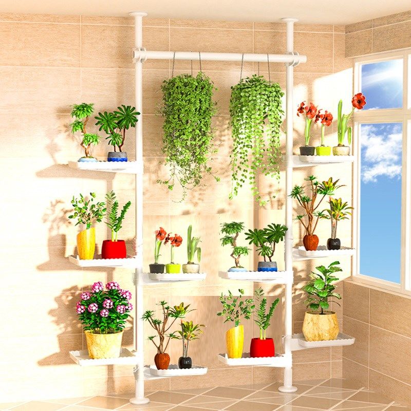 顶天立地花架墙面置物架窗台阳台改造客厅隔断室内绿植悬挂花架子,特色手工艺,其他特色工艺品,淘宝优惠券,粉丝福利购,淘宝优惠卷