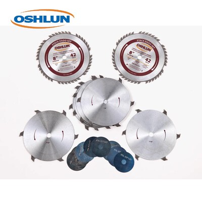 Oshlun奥舒伦DADO木工开槽锯片15.88孔径精密研磨硬质合金6寸8寸