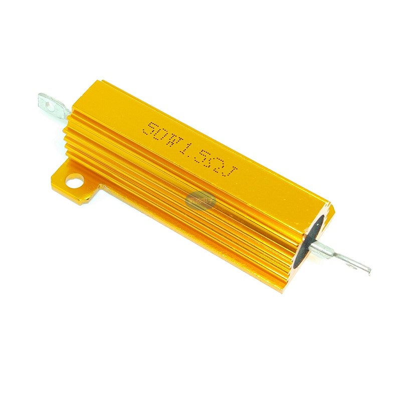 50W黄金铝壳电阻5% 1K 2K 2.2K 3.9K 4.7K 10K 20K 33K 100K 160K