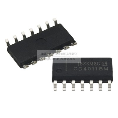 全新国产 CD4011BM 贴片 SOP-14 CD4011 四2输入端与非门 IC配单