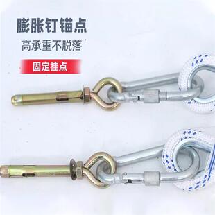 尼龙绳树脂逃生软梯安全软梯家用防滑救生援救攀爬梯子工程检查梯