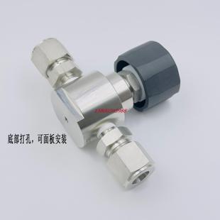 4膜片截止开关阀纯特气3000Psi上海 DVH高压隔膜阀316L不锈钢npt1