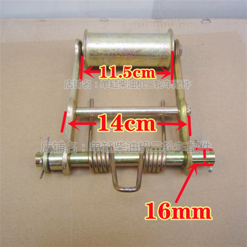 福田五星三轮原厂压带轮 领翔 御翔 ATX3L000农用车配件皮带涨紧
