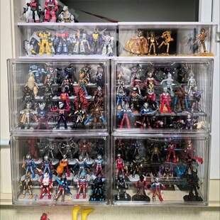 布鲁克奥特曼专用展示盒玩具透明柜子积木公仔手办盲盒收纳展示架