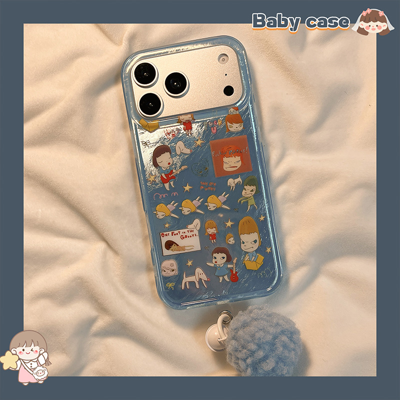 日系卡通奈良美智适用苹果手机壳