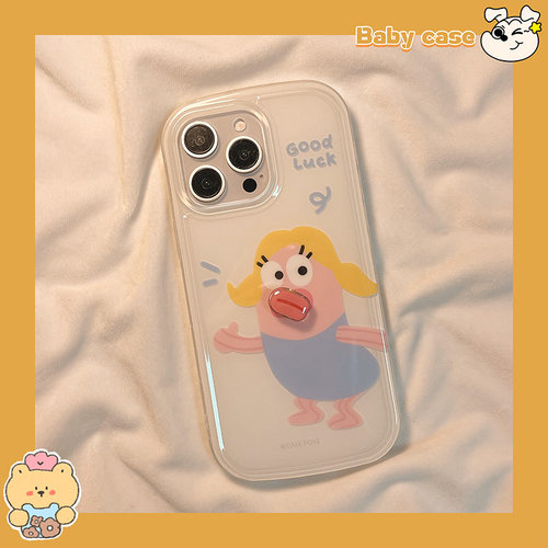 趣味搞怪小丑鱼适用苹果手机壳