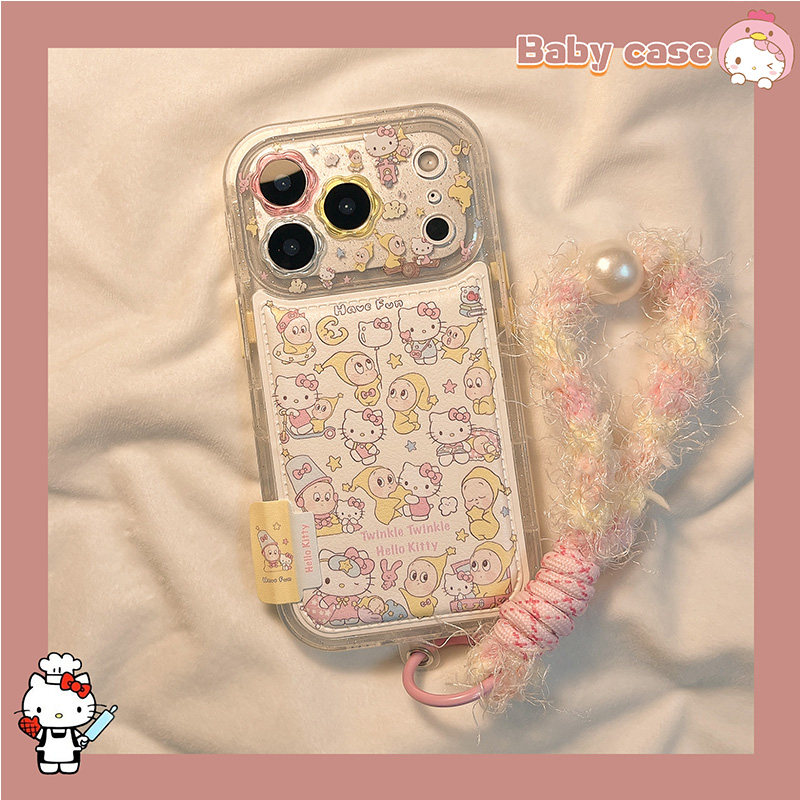 北比可爱卡通星星人kitty猫适用苹果17pro手机壳iphon