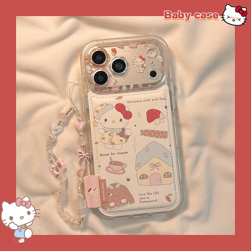 日系可爱卡通KT猫适用苹果手机壳