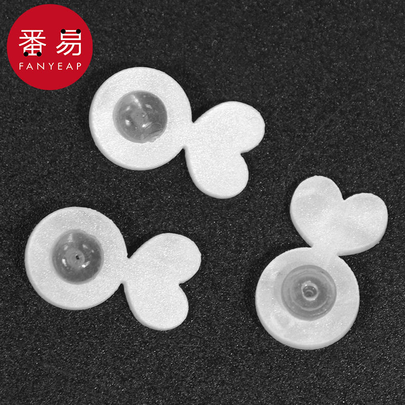 支撑耳堵A1pn008-汉堡耳堵辅助防掉耳后塞固定器耳钉扣背帽耳塞图片