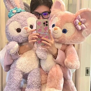 星黛贝儿露毛绒玩具琳娜兔子公仔睡觉抱枕玩偶可爱生日礼物送女孩