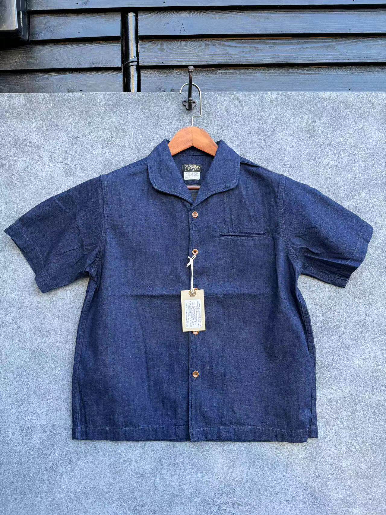 COLIMBO短袖衬衫2色日本制