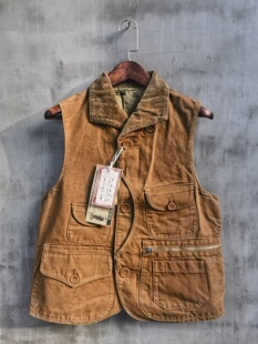 【现货】freewheelers Yellowstone 黄石 重磅帆布工装马甲