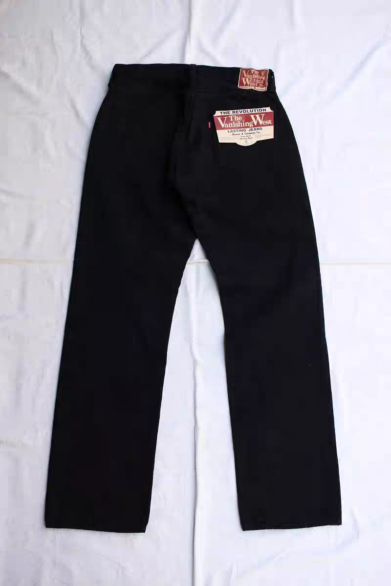 【现货】freewheelers Lot 601RB 黑色牛仔裤 硫化染1951裤型LIT