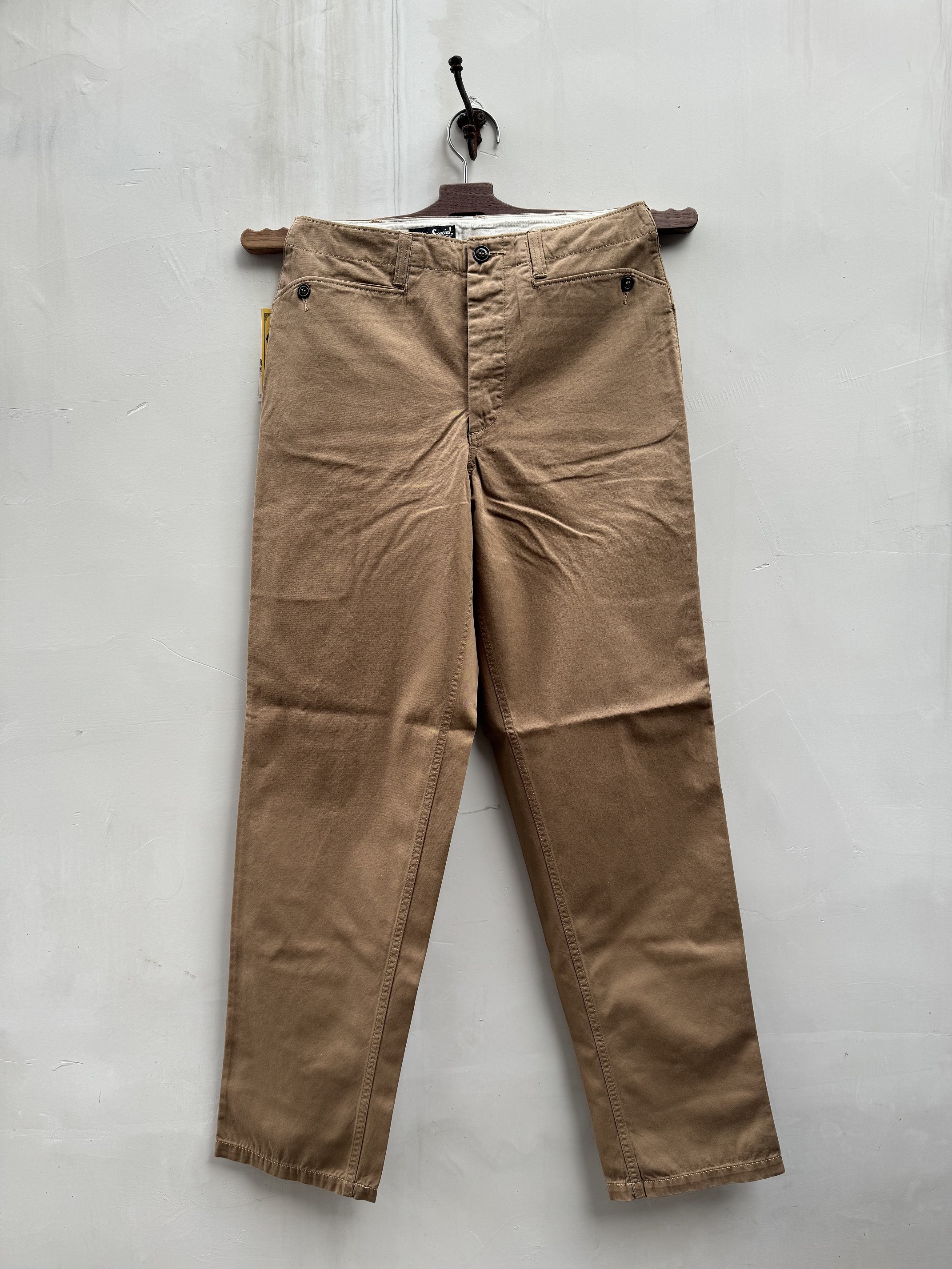 freewheelers复古长裤双色