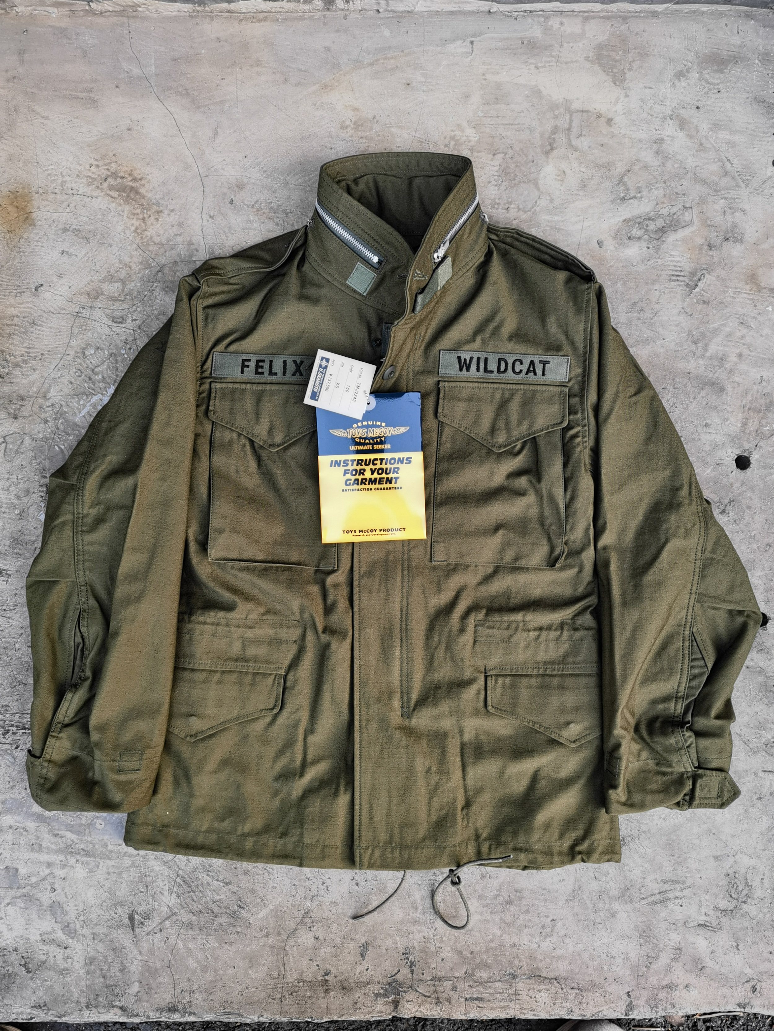 [现货】toys mccoy m-65 parachute 菲力猫超限定版