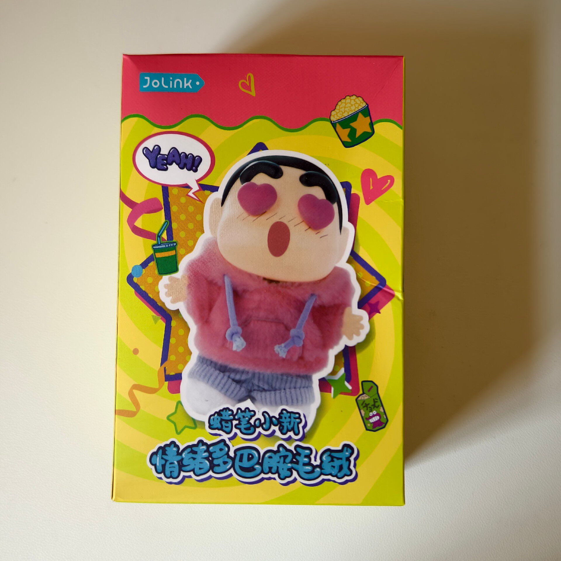 Jolink 크레용 신짱 감성 도파민 봉제 블라인드 박스, 완전 새 제품 미개봉, 무료 배송 아님, 바로 사진 촬영 가능, 외진 지역은 별도 문의. 사진 2는 작은 선물이며, 선물은 애프터서비스 불포함, 판매 후 교환 및 환불 불가.