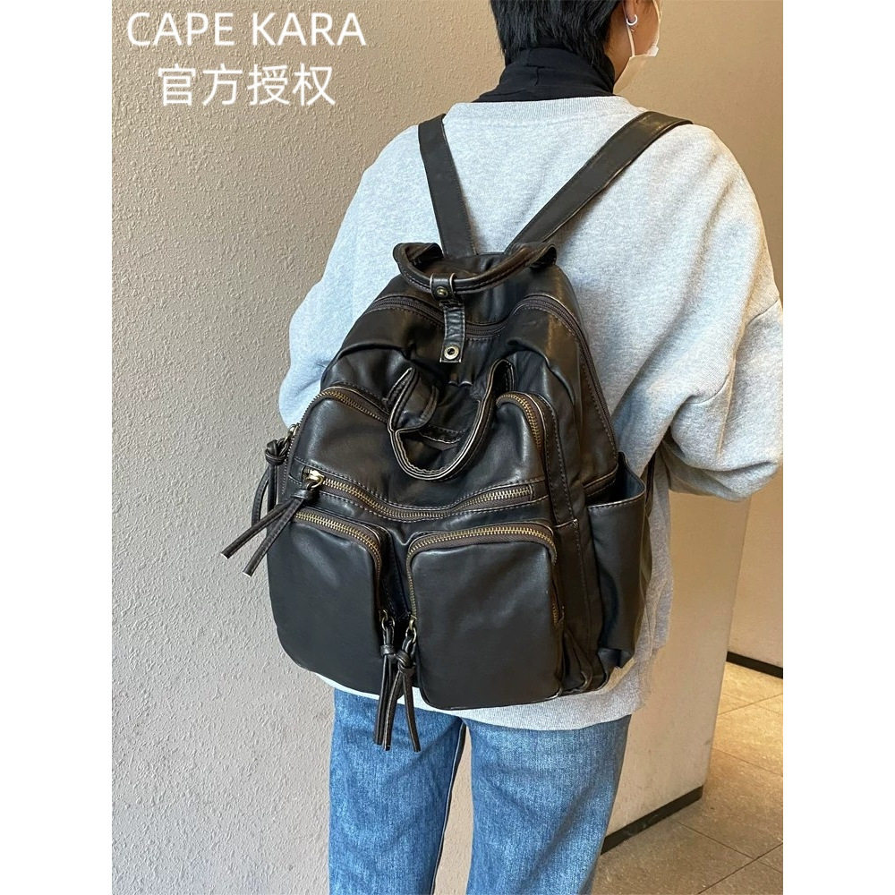 CapeKara大容量手提公文书包