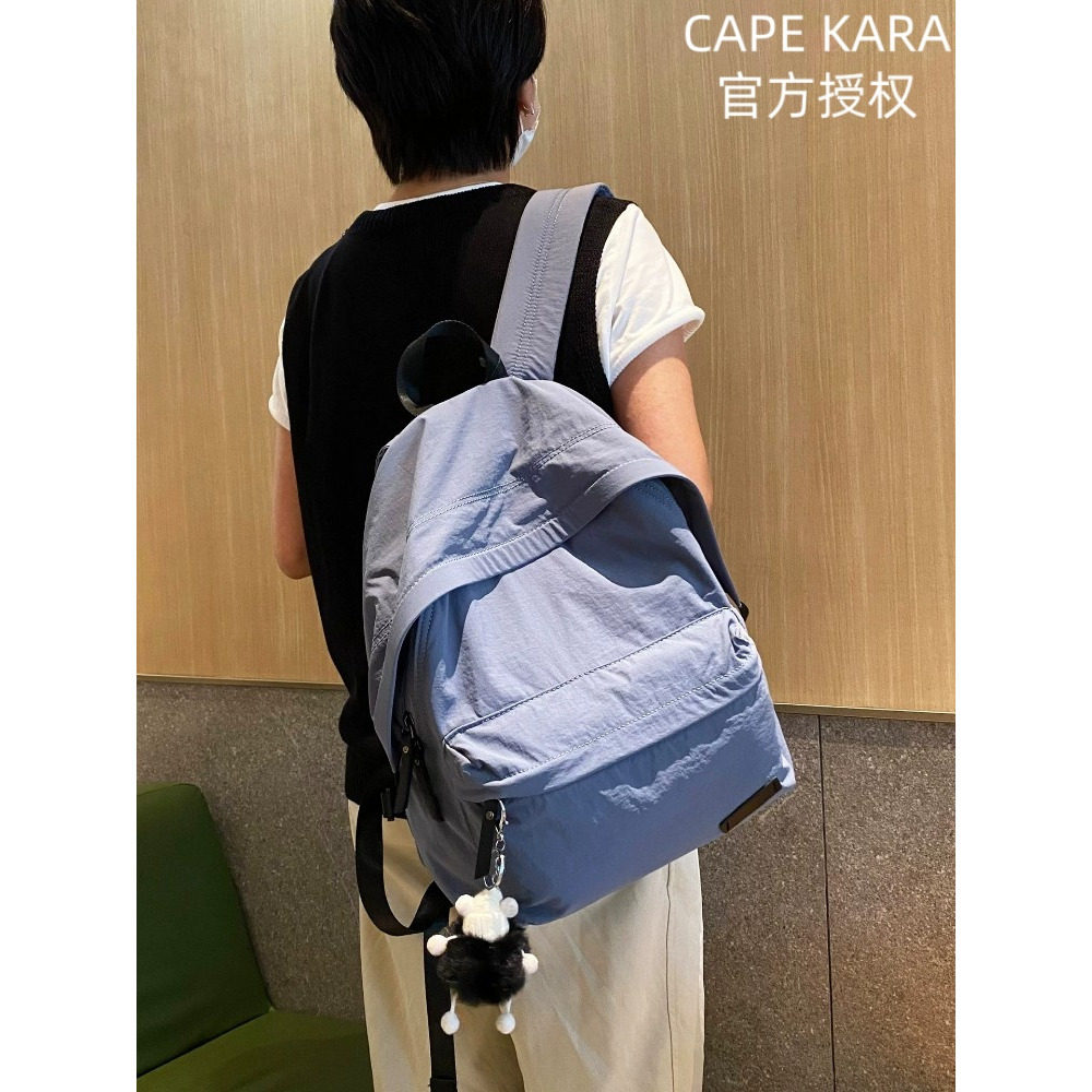 CapeKara双肩包包尼龙布轻便