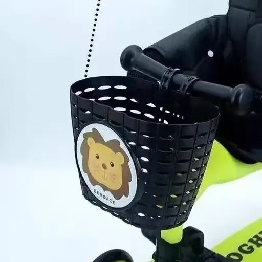 定制少儿自行车车筐滑板车平衡车筐篓童车塑料车篮子通用配件大全