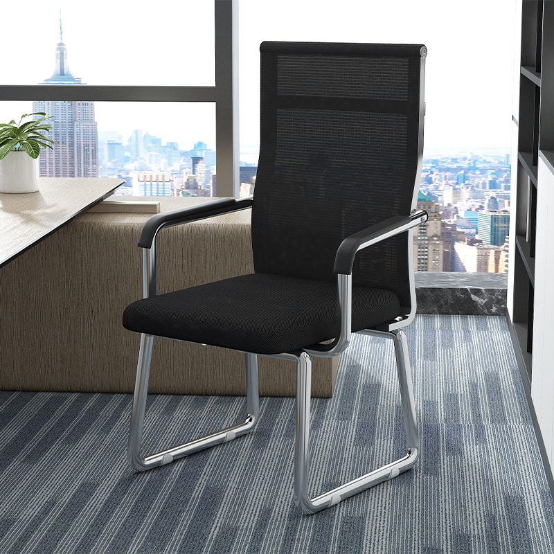 现货高背办公椅会议椅网布弓形椅家用电脑椅麻将椅简约学习椅宿舍,商业/办公家具,人体工学椅,淘宝优惠券,粉丝福利购,淘宝优惠卷