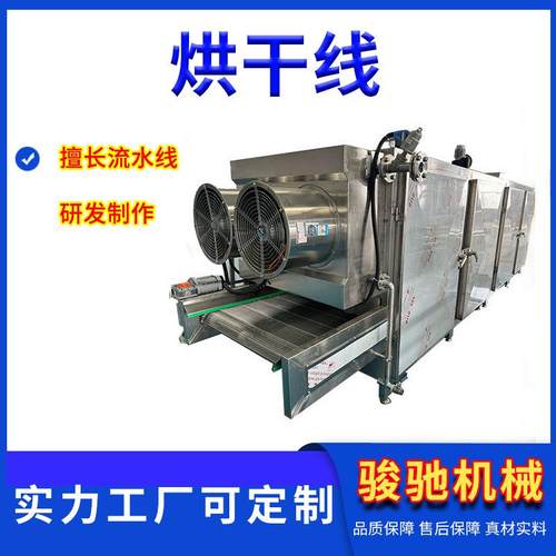生产烘干线源头工厂 不锈钢网带高温隧道烘干机流水线 工业隧道炉