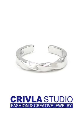 简约莫比乌斯情侣款戒指男女