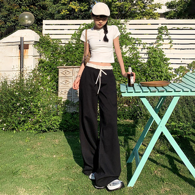 RNBN美式复古休闲裤女