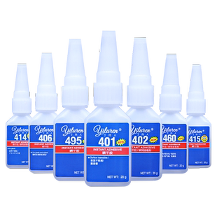 401胶水强力万402 406 460 480 495多功能瞬干胶塑料亚克力金属能焊接剂橡胶陶瓷玻璃木材美甲手工粘补鞋专用