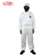 杜邦防护服实验室车间防尘防液体飞溅1422A防静电连体带帽防化服