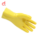东亚防化手套耐酸碱棉浸塑耐油工业劳保胶手套耐磨加厚防水手套