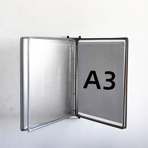 a3规格强磁翻页展示架