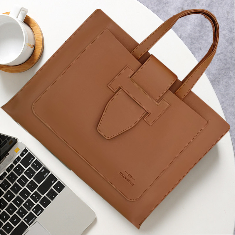 适用于苹果Macbook笔记本电脑保护包Air13手提袋13.3防摔包13.6寸M4芯片Pro15英寸鼠标键盘收纳袋Apple手提包