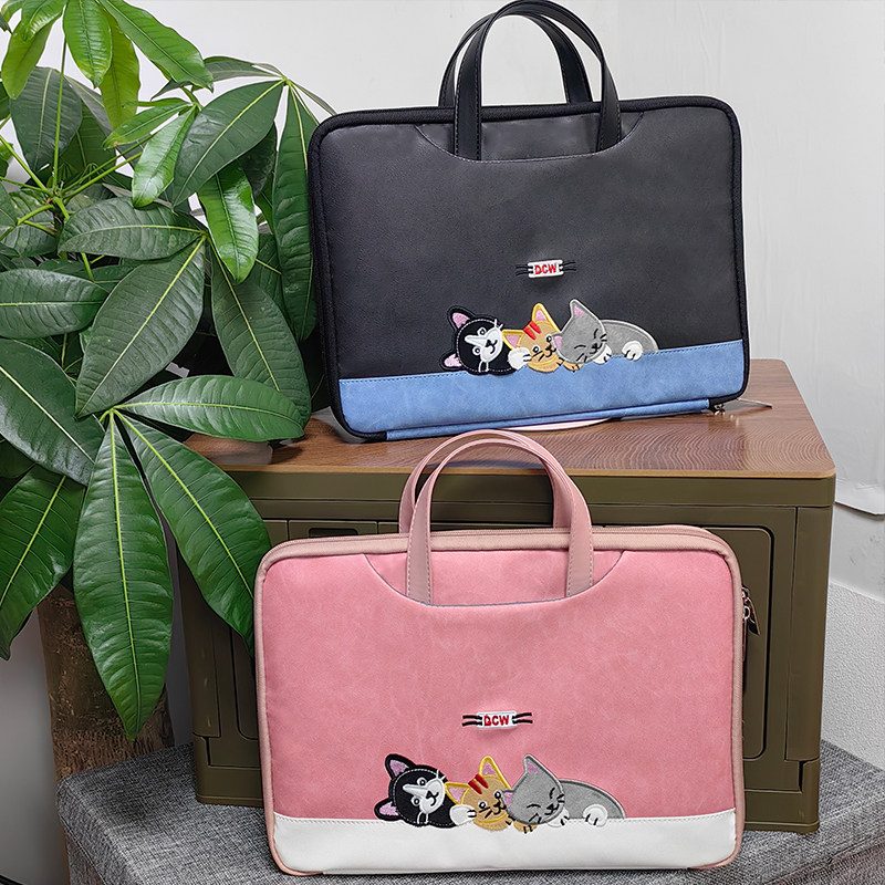 科大讯飞T90Pro/lite儿童学习机收纳包14.8/13.2英寸刺绣包适用于T10/P30/S30turbo鼠标键盘手提袋便携X3-5G