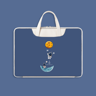 适用读书郎G100A/G500X学习机手提包C15卡通保护外套G90A/G90X鼠标键盘收纳袋G600防摔G90S可爱包包平板G550A