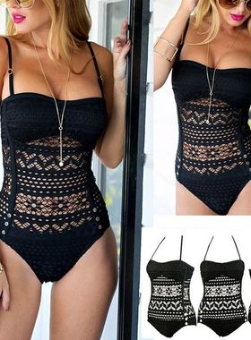 Sexy One Piece Swimwear Women Push Up Bodysuit Beach Wear