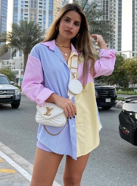 SHIRTS WOMEN LONG BLOUSE LONG SLEEVES TOPS FOR LADIES女衬衫