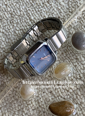 轻奢极简冷淡风手表女款ins小众设计简约气质方形小巧显白中学生