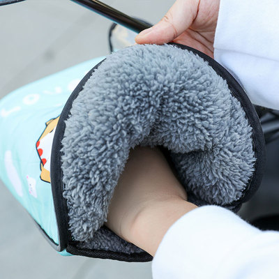 四季通用防晒手套防水防风车把套