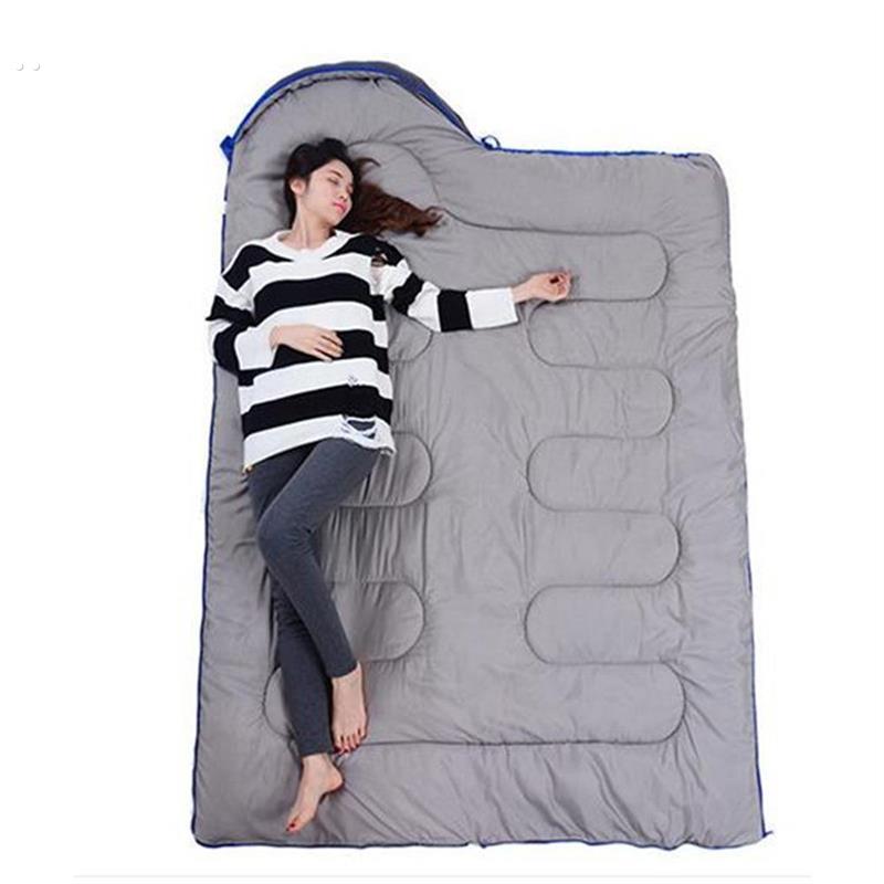 睡袋成人户外夏季薄款露营旅游单人室内午休学生防踢被超轻睡袋